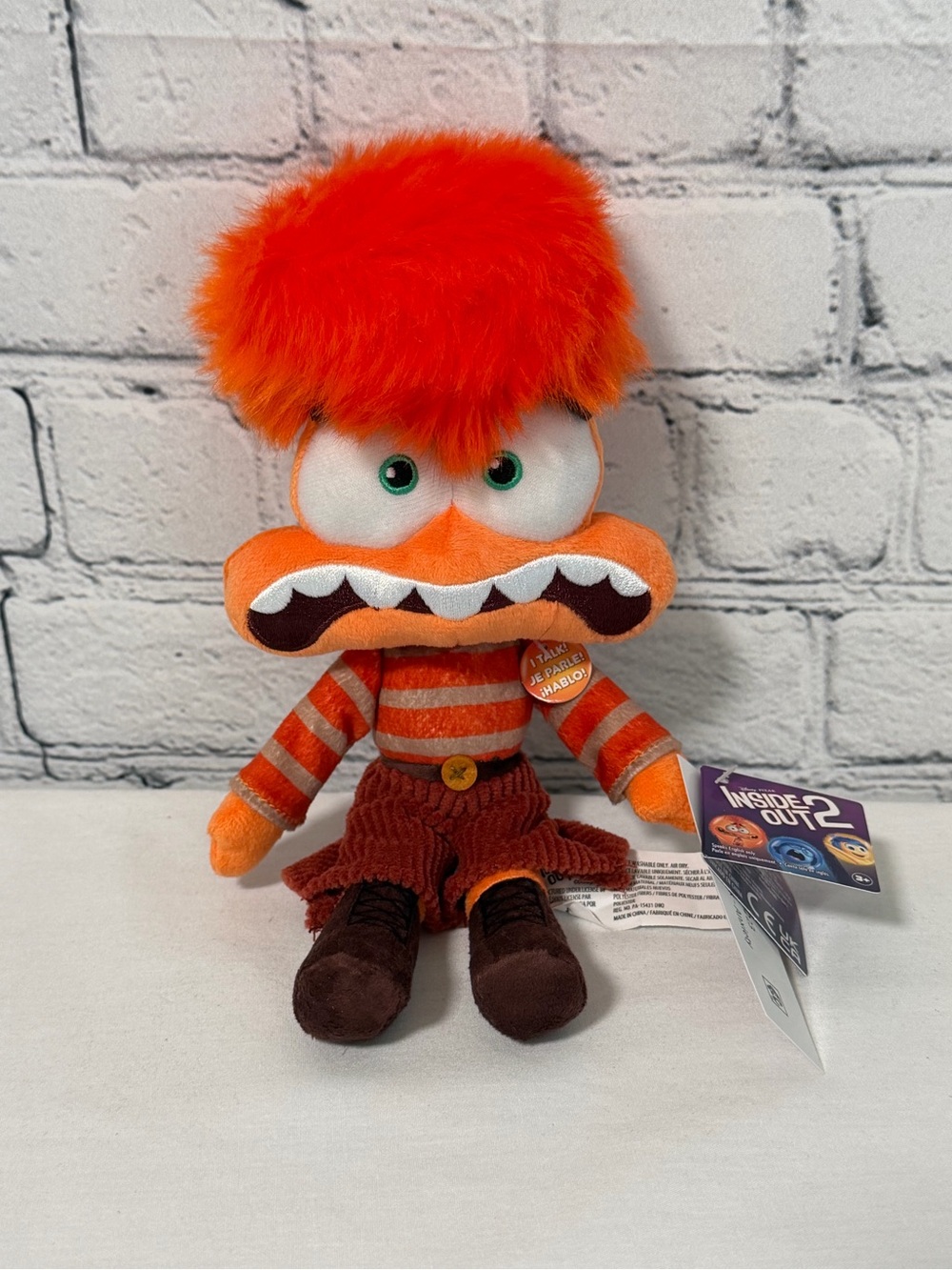 NEW Disney Anxiety Talking Plush from Inside Out 2